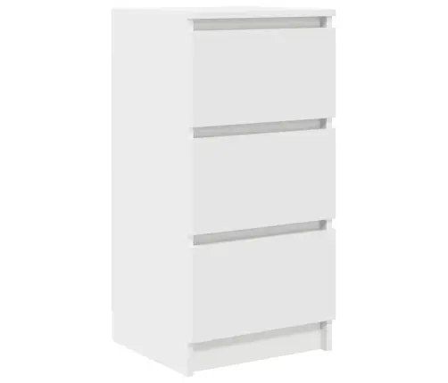 Šoninė Spintelė, Baltos, 37,5X35X76 cm Apdirbta Mediena