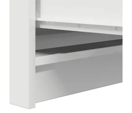 Šoninė Spintelė, Baltos, 37,5X35X76 cm Apdirbta Mediena