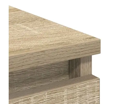 Kumode, Ozolkoka Krāsa, 37,5X35X76 Cm, Inženierijas Koks Vidaxl