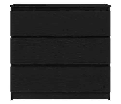 Indauja Juodas Ąžuolas 80X35X76 Cm Inžinerinė Mediena