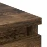 Šoninė Spintelė, Dūminio Ąžuolo, 80X35X76 cm Apdirbta Mediena