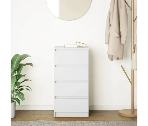 Puhvetkapp, Valge, 37,5X35X76 cm Tehispuit