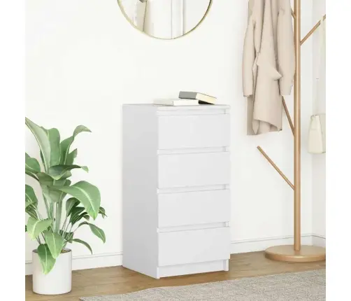 Puhvetkapp, Valge, 37,5X35X76 cm Tehispuit