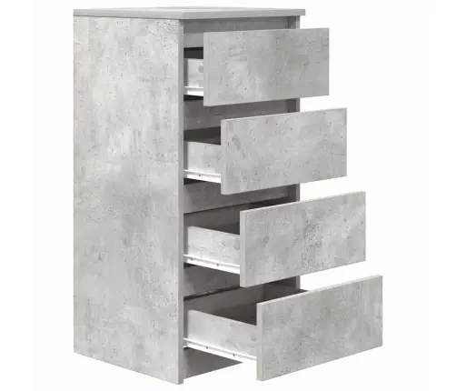 Puhvetkapp, Betoonhall, 37,5X35X76 cm Tehispuit
