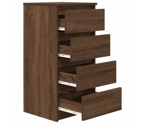 Šoninė Spintelė, Ruda Ąžuolo, 37,5X35X76 cm Apdirbta Mediena