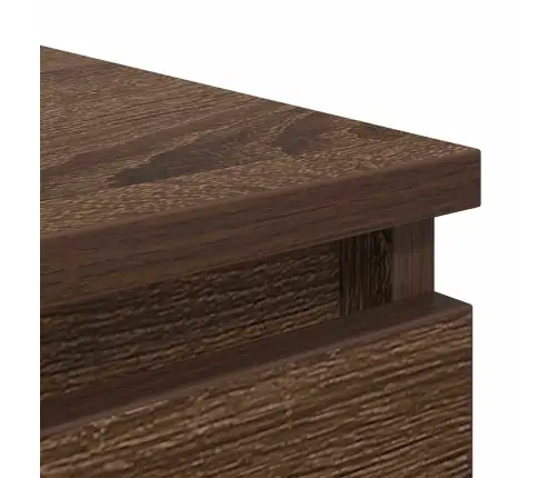 Šoninė Spintelė, Ruda Ąžuolo, 37,5X35X76 cm Apdirbta Mediena