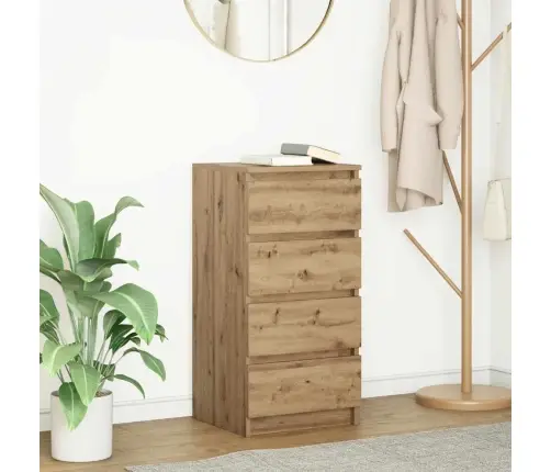 Šoninė Spintelė, Artisano Ąžuolo, 37,5X35X76 cm Mediena