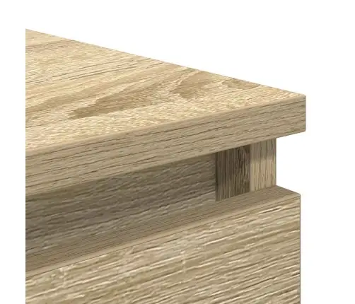 Kumode Ar Atvilktni, 37,5X35X99 Cm, Inženierijas Koks Vidaxl