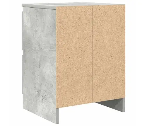 Tv Skapītis, Betona Pelēks, 40X35X54 Cm, Inženierijas Koks Vidaxl