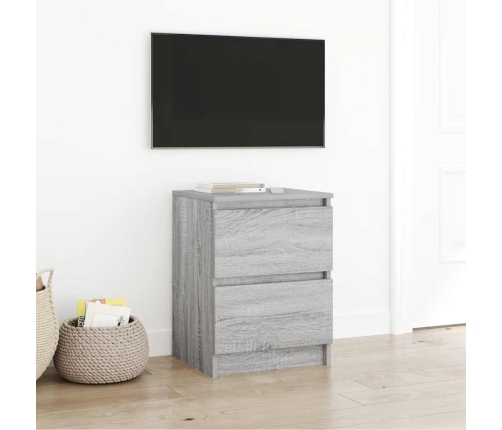 Tv Skapītis, Pelēka Ozolkoka, 40X35X54 Cm, Inženierijas Koks Vidaxl