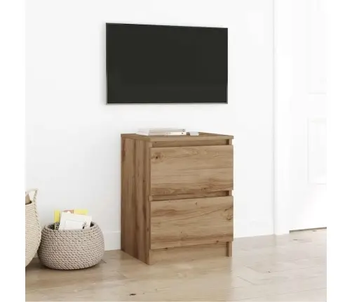 Tv Skapītis, Koka Krāsa, 40X35X54 Cm, Inženierijas Koks Vidaxl