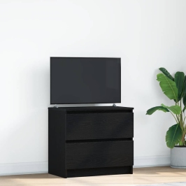 Tv Skapis Melns 60X35X54 Cm Engineered Wood Vidaxl