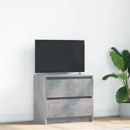 Tv Skapītis, Betona Pelēks, 60X35X54 Cm, Inženierijas Koks Vidaxl
