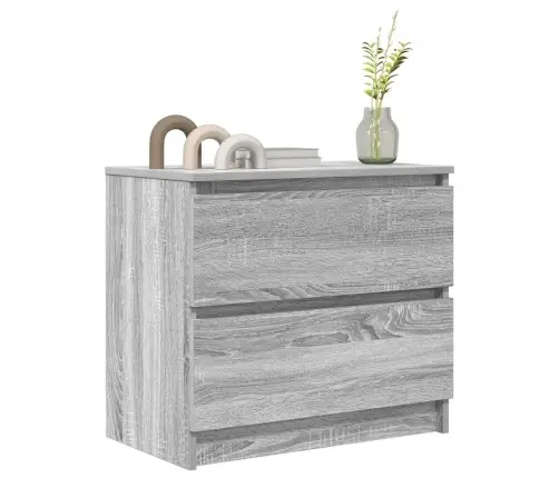 Tv Skapītis, Pelēks, 60X35X54 Cm, Inženierijas Koks Vidaxl