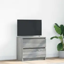 Tv Skapītis, Pelēks, 60X35X54 Cm, Inženierijas Koks Vidaxl