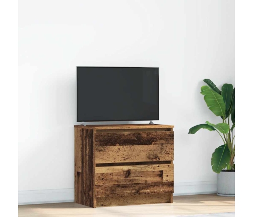 Tv Skapītis, Veca Koka, 60X35X54 Cm, Inženierijas Koks Vidaxl