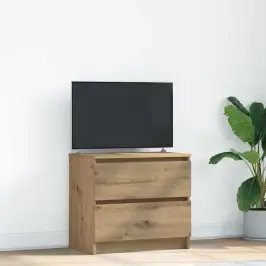 Tv Skapītis, Koka Krāsa, 60X35X54 Cm, Inženierijas Koks Vidaxl