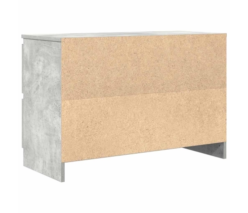 Tv Skapītis, Betona Pelēks, 80X35X54 Cm, Inženierijas Koks Vidaxl