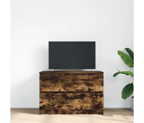 Tv Skapītis, Ozolkoka Krāsa, 80X35X54 Cm, Inženierijas Koks Vidaxl