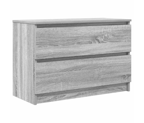 Tv Skapītis, Pelēka Ozolkoka, 80X35X54 Cm, Inženierijas Koks Vidaxl