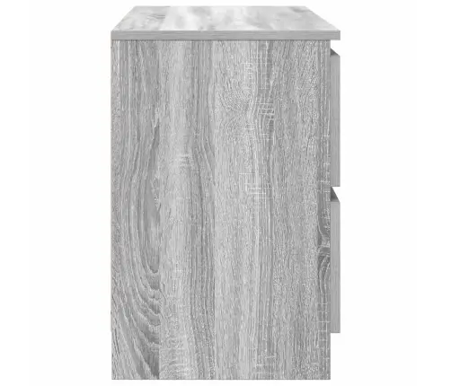 Tv Skapītis, Pelēka Ozolkoka, 80X35X54 Cm, Inženierijas Koks Vidaxl