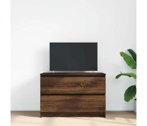 Tv Skapītis, Ozolkoka Krāsa, 80X35X54 Cm, Inženierijas Koks Vidaxl