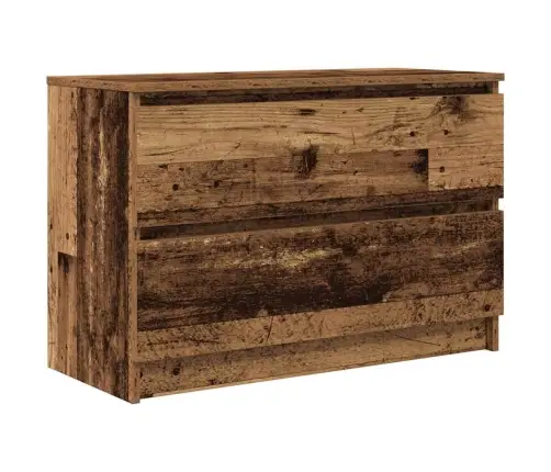 Tv Skapītis, 80X35X54 Cm, Veca Koka, Skaidu Plāksne Vidaxl