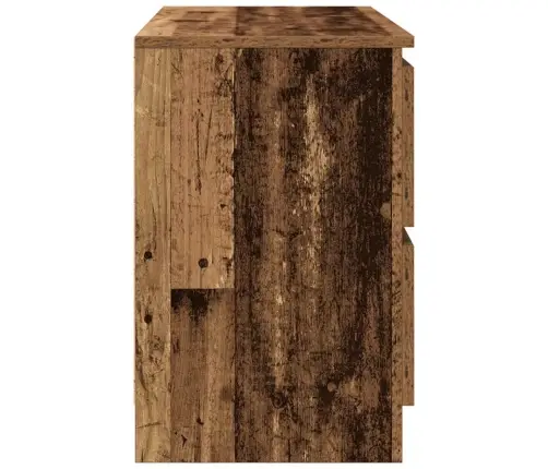 Tv Skapītis, 80X35X54 Cm, Veca Koka, Skaidu Plāksne Vidaxl