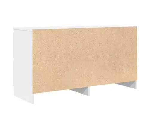 Tv Skapītis, Balts, 100X35X54 Cm, Inženierijas Koks Vidaxl