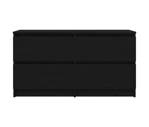 Tv Skapītis, Melns, 100X35X54 Cm, Inženierijas Koks Vidaxl