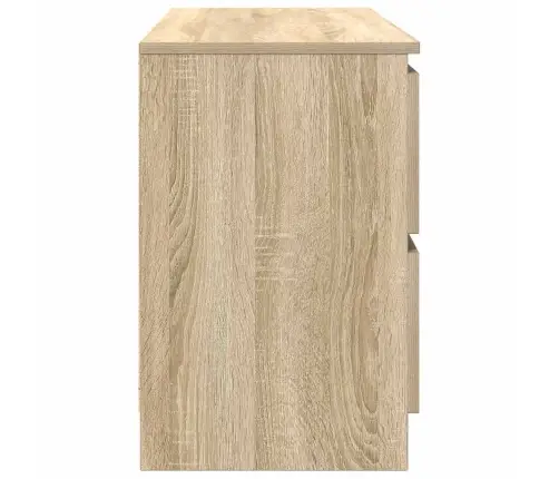 Televizoriaus Spintelė, Ąžuolo, 100X35X54 cm Apdirbta Mediena