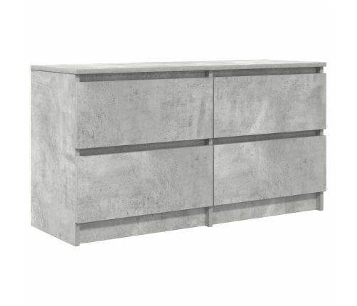 Tv Skapītis, Betona Pelēks, 100X35X54 Cm, Inženierijas Koks Vidaxl