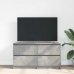 Tv Skapītis, Betona Pelēks, 100X35X54 Cm, Inženierijas Koks Vidaxl