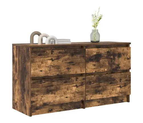 Tv Skapītis, Ozolkoka Krāsa, 100X35X54 Cm, Inženierijas Koks Vidaxl