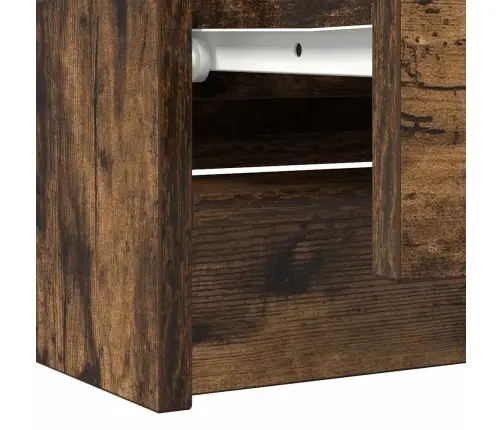 Tv Skapītis, Ozolkoka Krāsa, 100X35X54 Cm, Inženierijas Koks Vidaxl