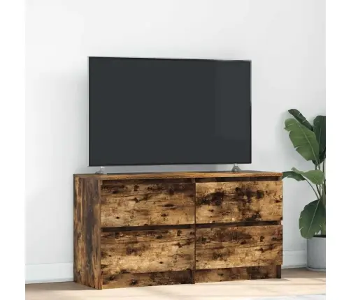 Tv Skapītis, Ozolkoka Krāsa, 100X35X54 Cm, Inženierijas Koks Vidaxl