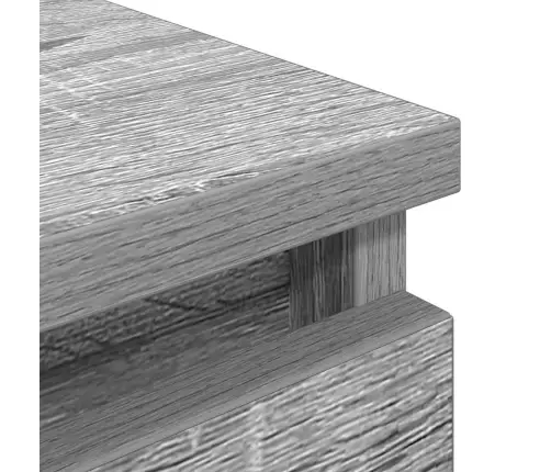 Tv Skapītis, Pelēka Ozolkoka, 100X35X54 Cm, Inženierijas Koks Vidaxl