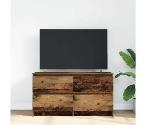 Telerikapp Old Wood 100X35X54 Cm Engineered Wood