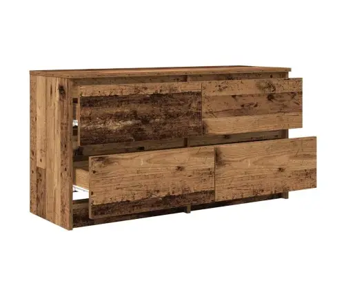 Telerikapp Old Wood 100X35X54 Cm Engineered Wood