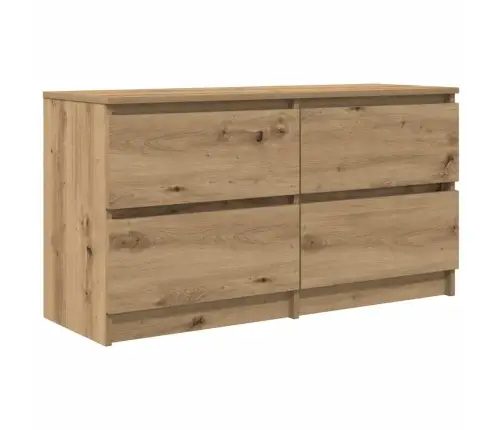 Tv Skapītis, Koka Krāsa, 100X35X54 Cm, Inženierijas Koks Vidaxl
