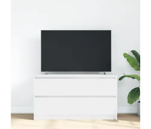 Tv Skapītis, Balts, 100X35X54 Cm, Inženierijas Koks Vidaxl Tv Skapītis, Balts, 100X35X54 Cm, Inženierijas Koks Vidaxl