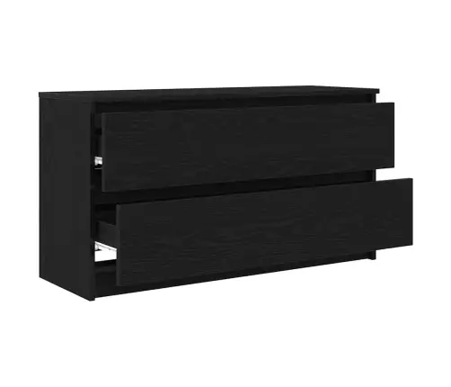 Tv Skapītis, Melns, 100X35X54 Cm, Inženierijas Koks Vidaxl