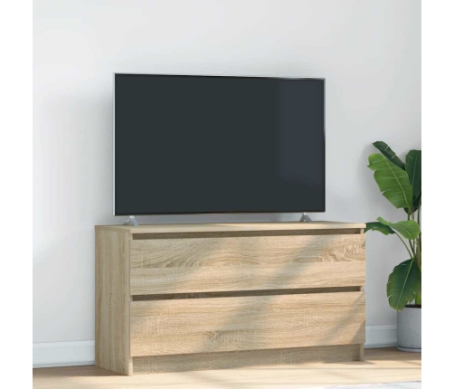 Tv Skapītis, Ozolkoka Krāsa, 100X35X54 Cm, Inženierijas Koks Vidaxl