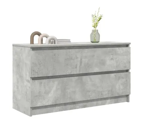 Televizoriaus Spintelė, Betono Pilka, 100X35X54 cm Mediena