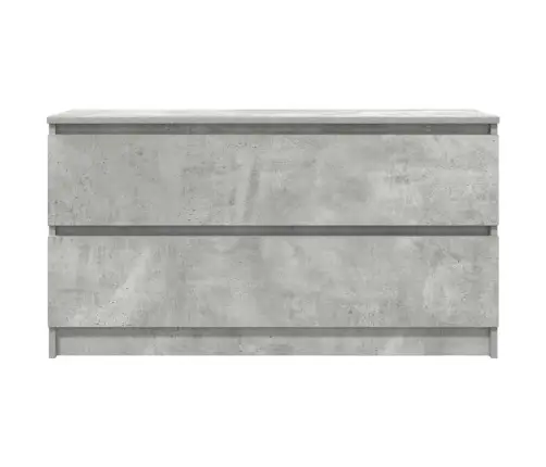 Televizoriaus Spintelė, Betono Pilka, 100X35X54 cm Mediena