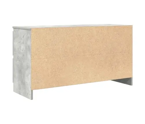 Televizoriaus Spintelė, Betono Pilka, 100X35X54 cm Mediena