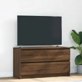 Tv Skapītis, Ozolkoka Krāsa, 100X35X54 Cm, Inženierijas Koks Vidaxl