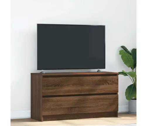 Tv Skapītis, Ozolkoka Krāsa, 100X35X54 Cm, Inženierijas Koks Vidaxl