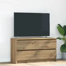 Televizoriaus Spintelė, Artisano Ąžuolo, 100X35X54 cm Mediena