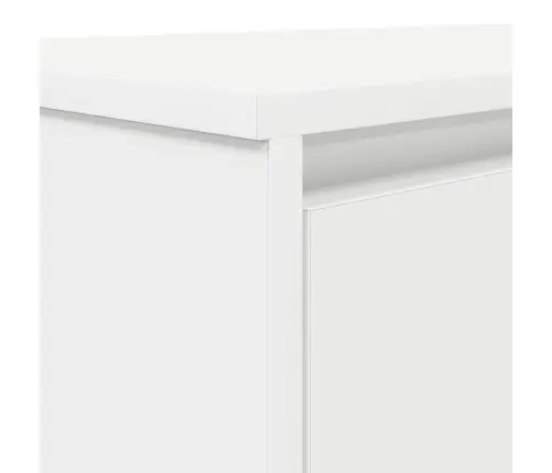 Rakstāmgalds, Balts, 120X42X76 Cm, Skaidu Plāksne Vidaxl